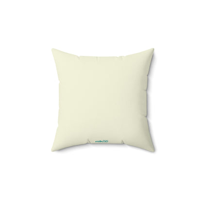 Square Pillow with Farsi Text "Dorehami" – کوسن مربع با متن فارسی "دورهمی"