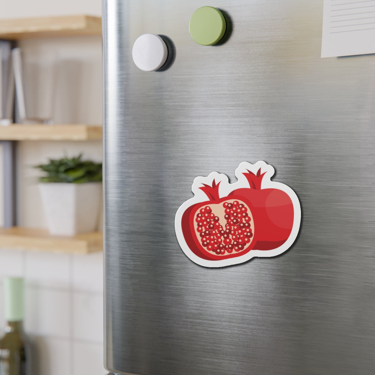 Fridge Magnet in Pomegranate Shape great for Yalda – مگنت یخچال به شکل انار، مناسب یلدا