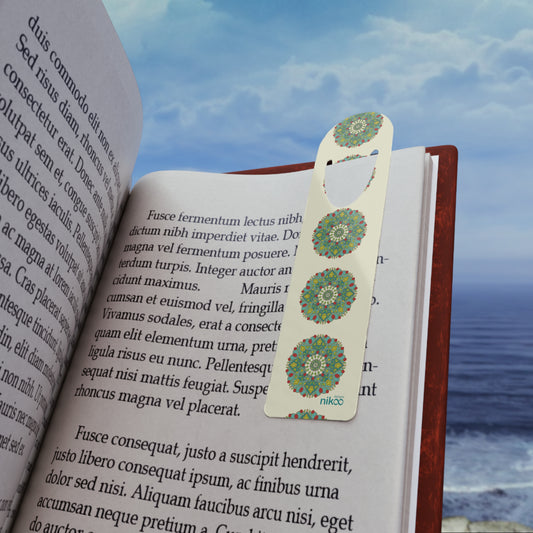 Bookmark:‌نشان‌گذار کتاب با طرح تذهیب شمسه