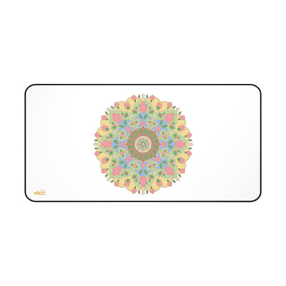 Desk Mat with Persian Art of Tazheeb and Shamse Design – رومیزی میز کار با طرح تذهیب و شمسه