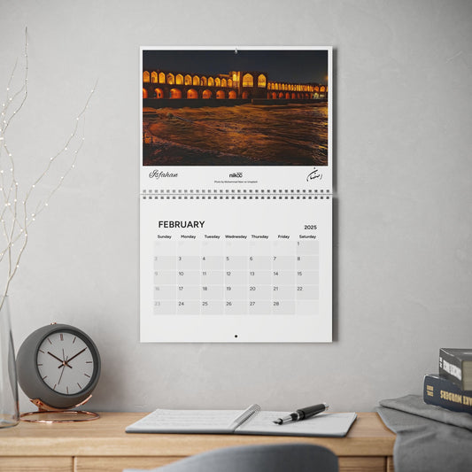 Calendar (2025):‌تقویم با تصاویر ایران