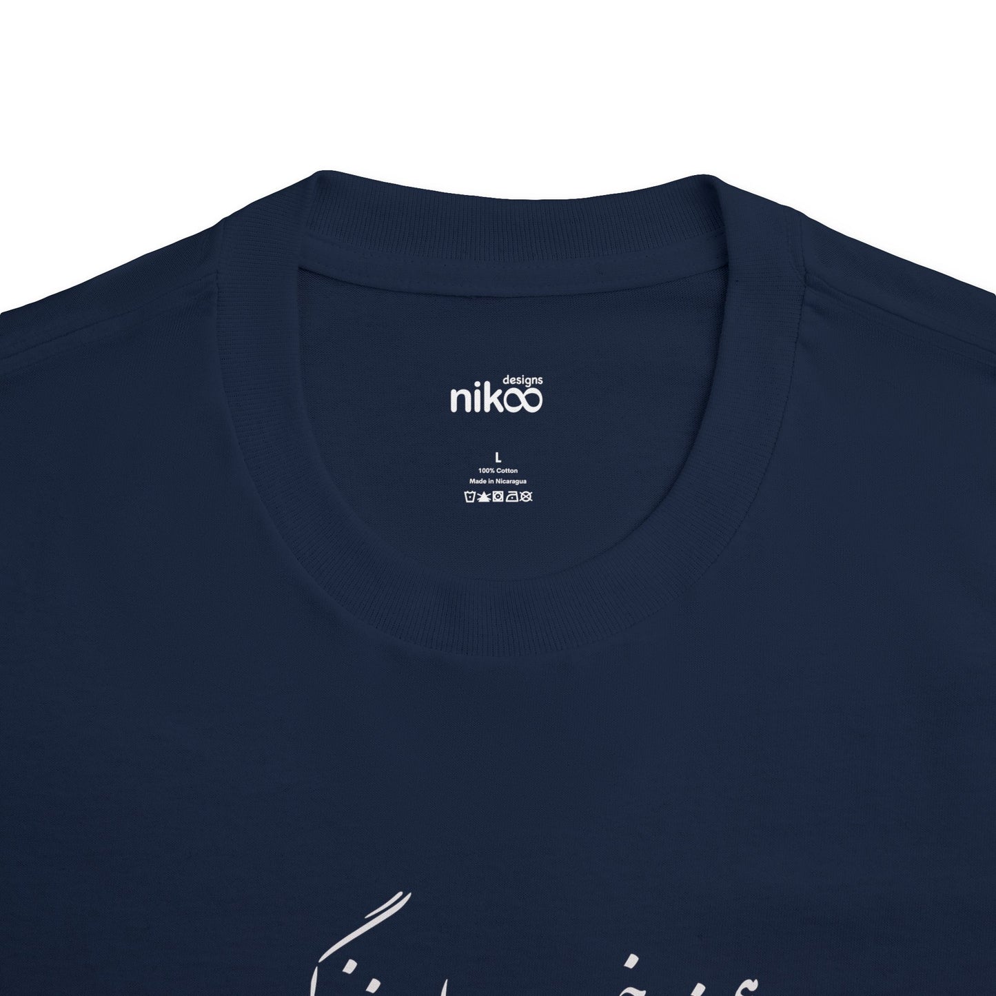 Women’s Cotton T-Shirt with Farsi Text "A Good Companion on My Life’s Journey" – تی‌شرت زنانه نخ پنبه با رنگ‌بندی با متن فارسی  همسفر خوب راه زندگیم