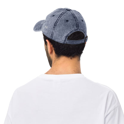 Vintage Cotton Twill Cap, Embroidey, Iran/کلاه وینتج تمام‌‌پنبه  نخ‌نوشت ایران
