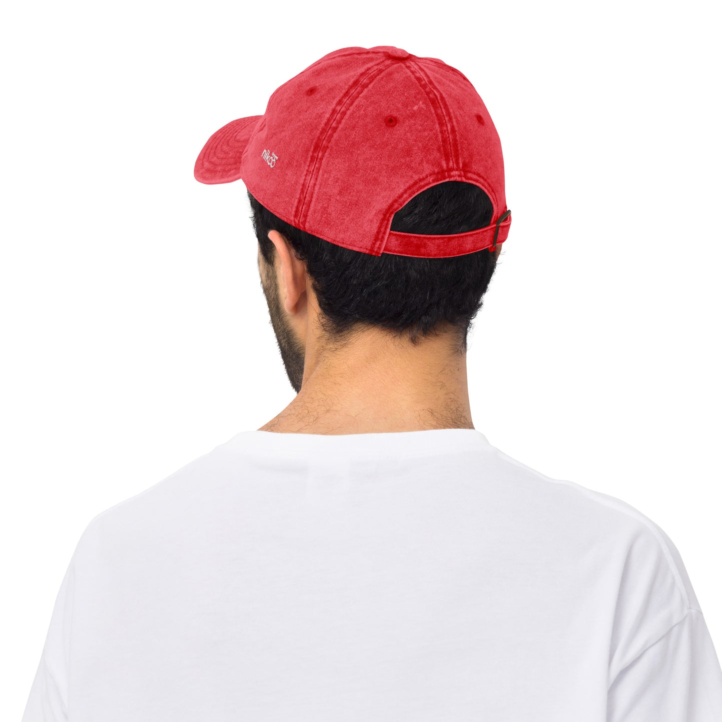 Vintage Cotton Twill Cap, Embroidey, Iran/کلاه وینتج تمام‌‌پنبه  نخ‌نوشت ایران